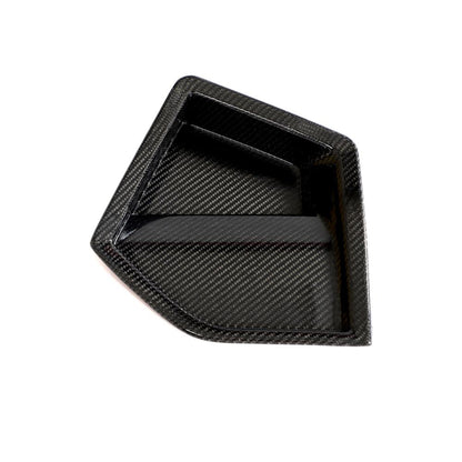 Closeup of the Premium Carbon Fiber Front Air Ducts for BWM G20 LCI with M Sport