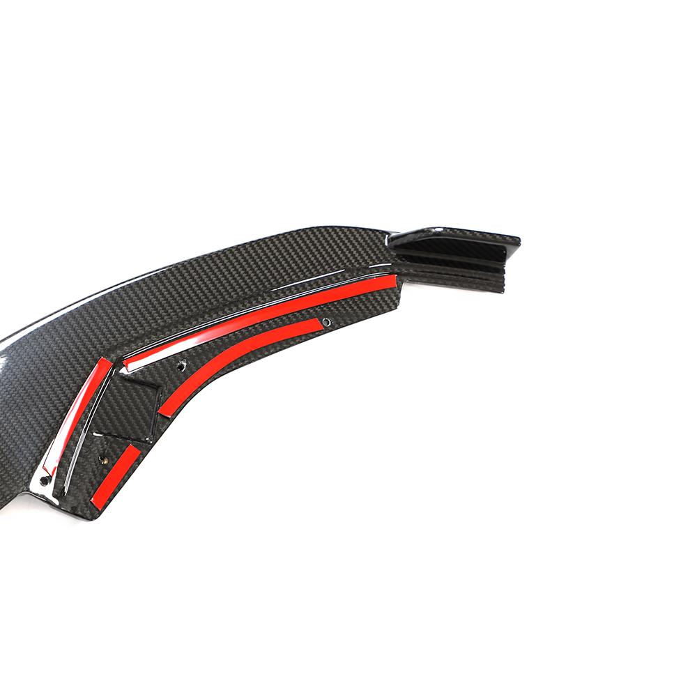 Side of the IMS Dry Carbon Fiber Front Lip for Audi A3/S3 8Y (2022+)