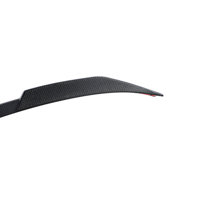 Closeup of the Weave of the Signature Style Carbon Fiber Trunk Spoiler for BMW G20 & G80