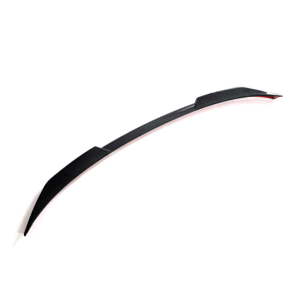 Another Side View of the Signature Style Carbon Fiber Trunk Spoiler for BMW G20 & G80