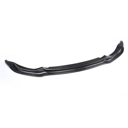 Angled View of the V Style Carbon Fiber Front Lip for BMW F82 