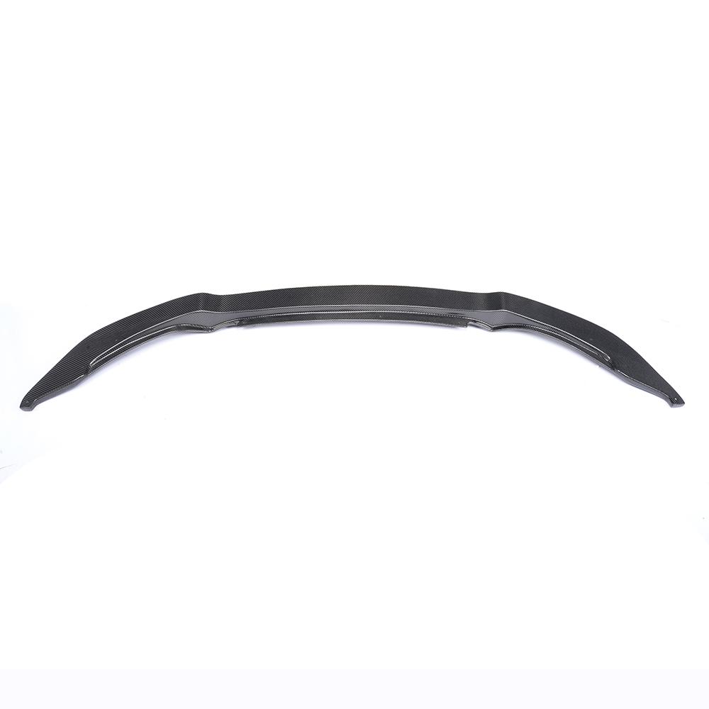 Top View of the V Style Carbon Fiber Front Lip for BMW F82 