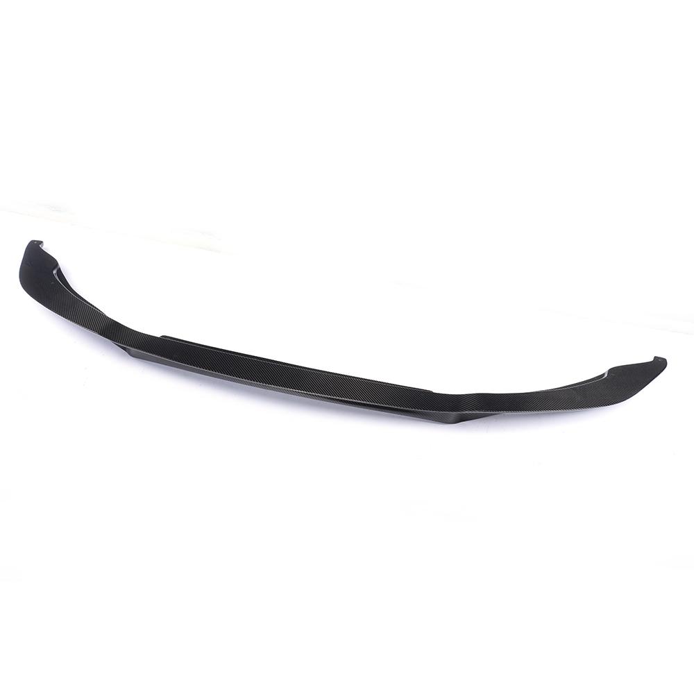 Top Angle view of the V Style Carbon Fiber Front Lip for BMW F82 