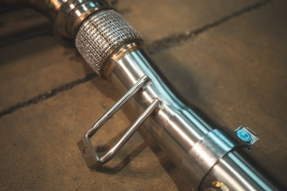 Detail on the Valvetronic Audi R8 True F1 / Valved Exhaust System