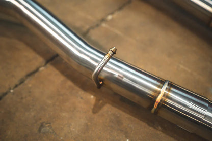 Valvetronic BMW G30 530i / 540i Valved Sport Exhaust System Chrome Pipe