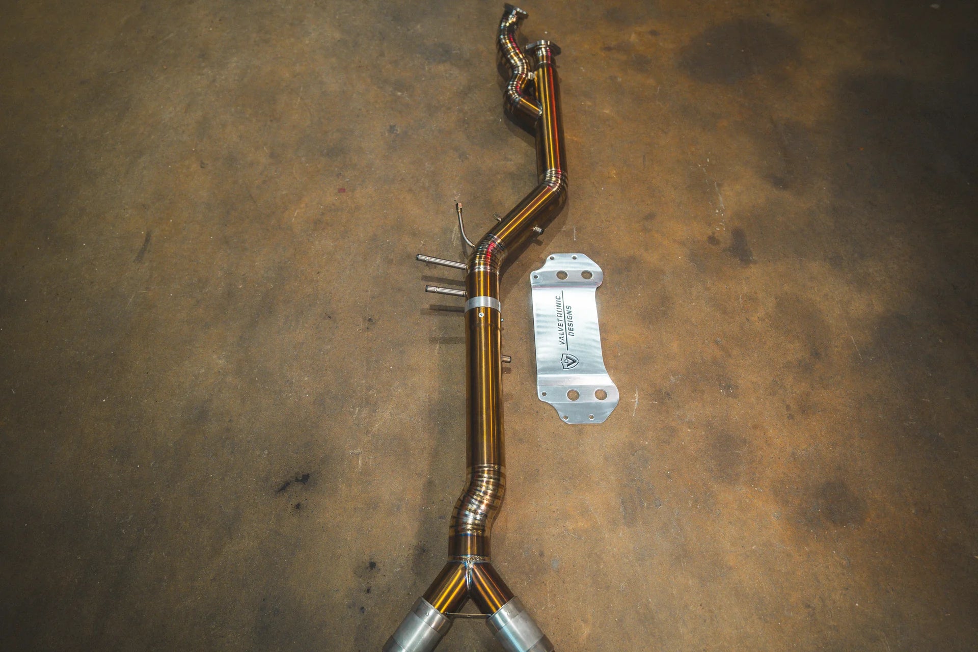 Y pipe in titanium for the Valvetronic BMW G8x M3 / M4 Valved Sport Exhaust System | Insignist Motorsports