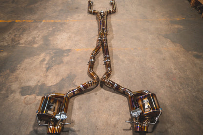 Valvetronic Designs Mercedes W205 C63 / C63S Valved Sport Exhaust System in Titanium