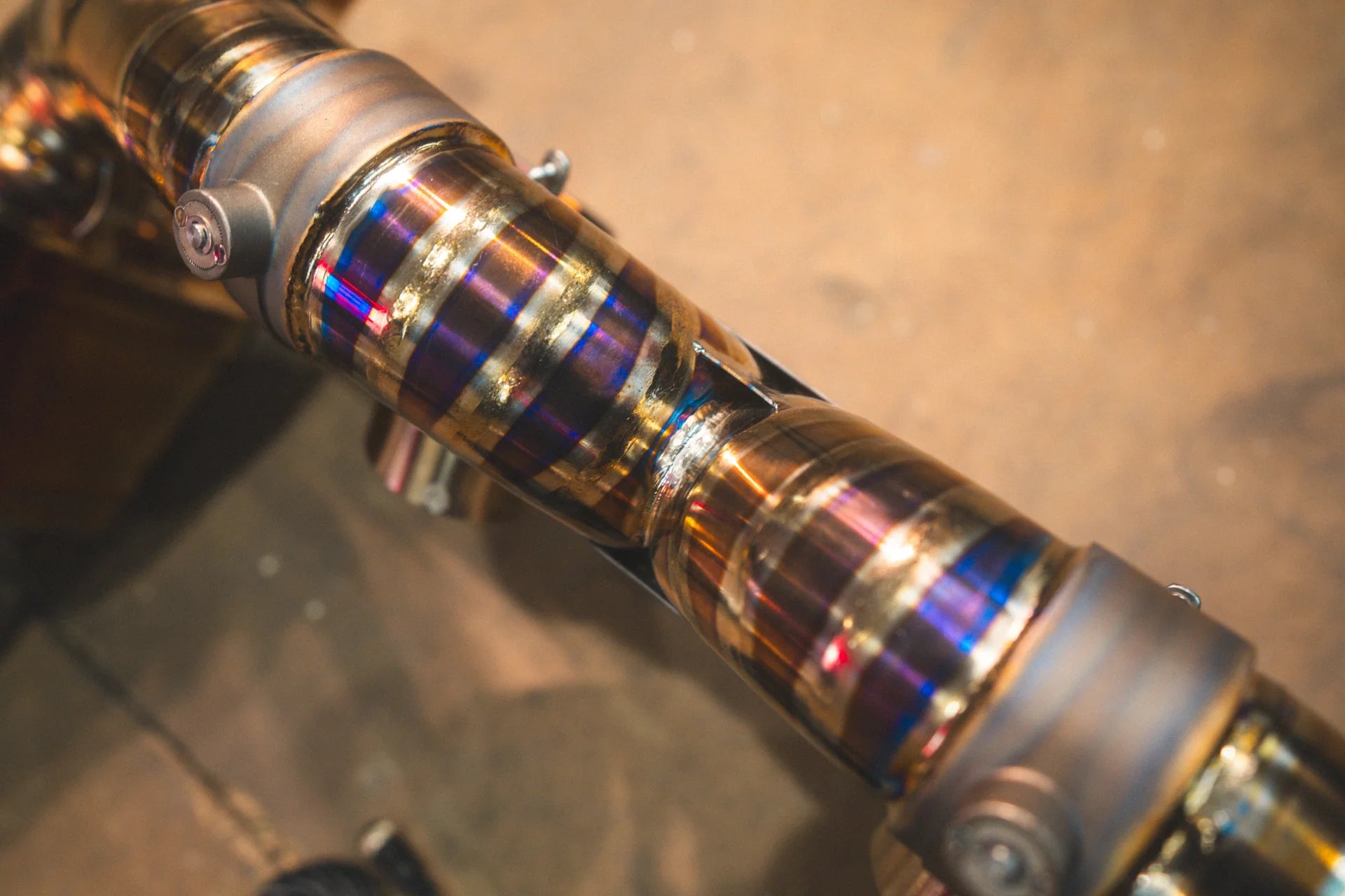 Middle welding for the Valvetronic Ferrari 488 GTB Valved Sport Exhaust System