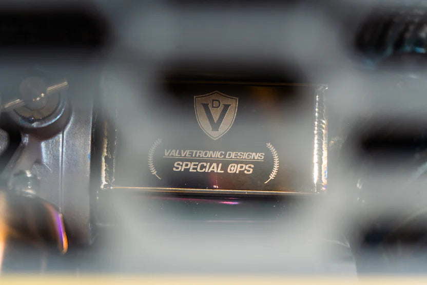 Logo installed on the Valvetronic Lamborghini Huracan Performante / EVO / STO / Tecnica True F1 / Valved Exhaust System