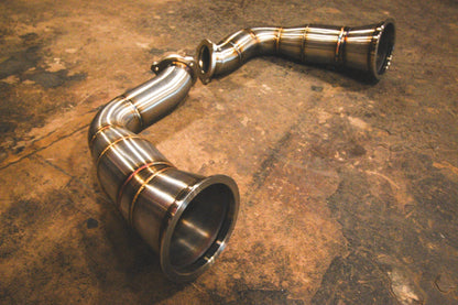 Parts view on the Valvetronic Lamborghini Urus Valved Sport Exhaust System