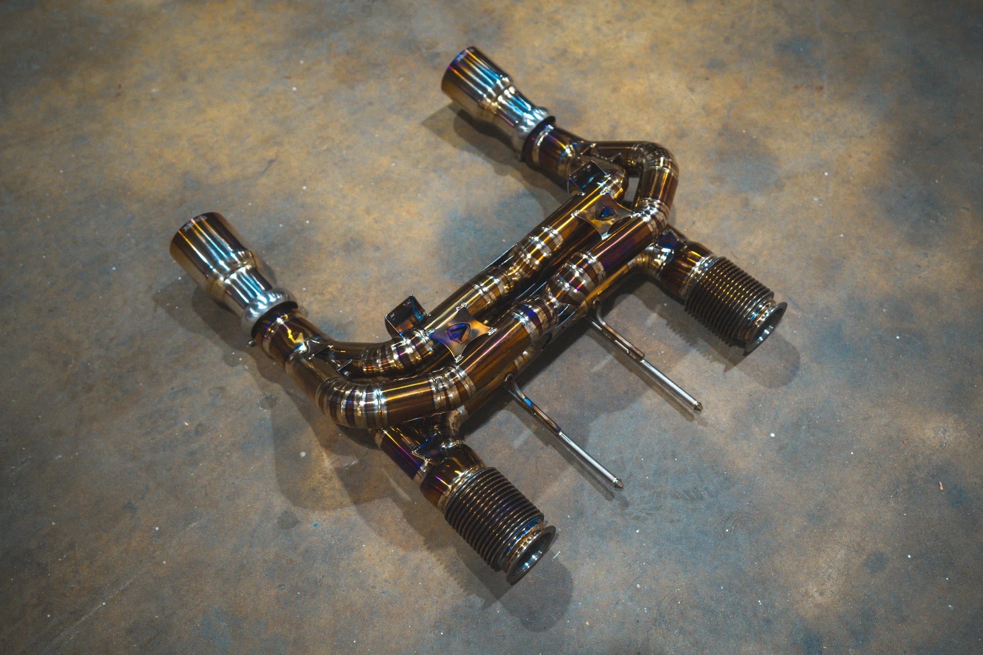 Another view on the Valvetronic Mclaren 720S Valved Sport Exhaust System
