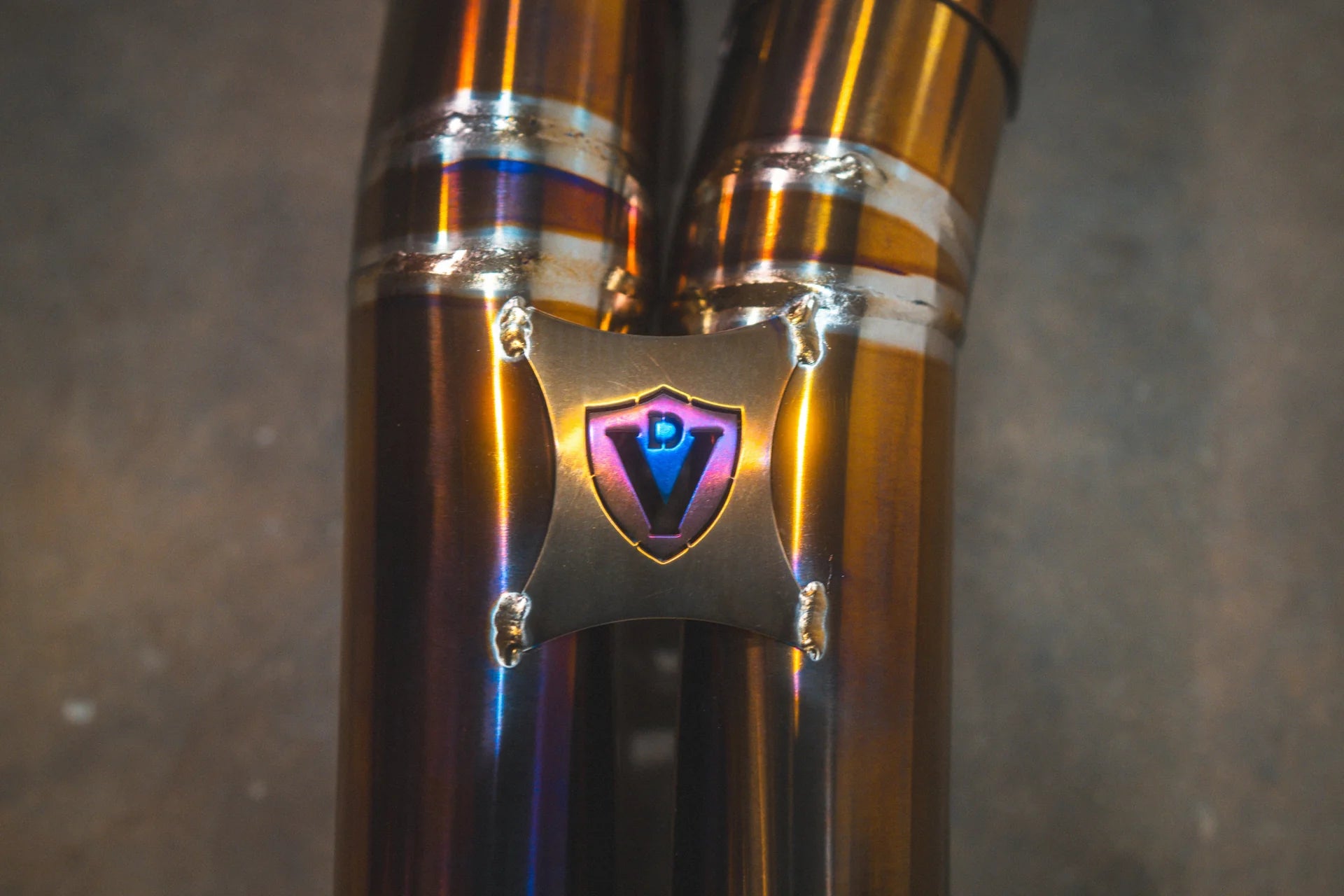 Logo on the Valvetronic Mercedes W213 E63 AMG / AMGs Valved Sport Exhaust System