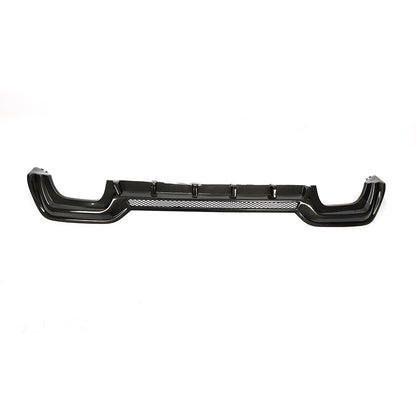 Back View of the Ventilated Carbon Fiber Rear Diffuser for BMW G20