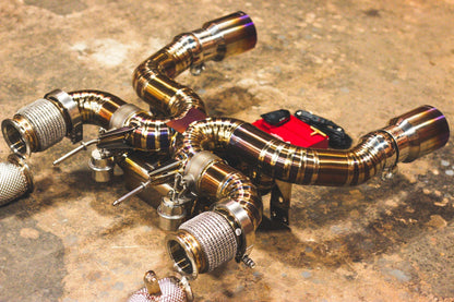 Valvetronic McLaren 720S ventilert sportseksosanlegg 