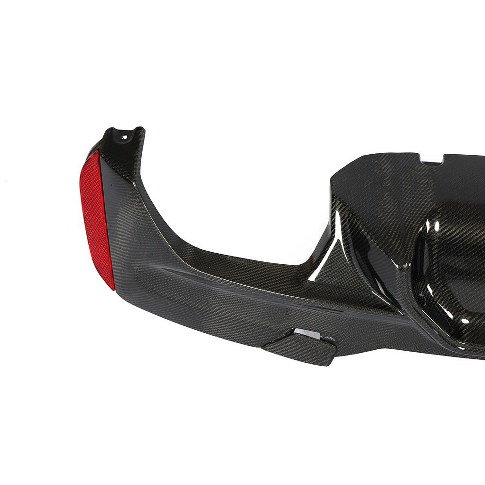 M5 Style Carbon Fiber Rear Diffuser for BMW 5 Series G30 (2017-2020)