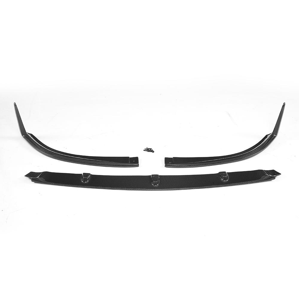 3 Piece Carbon Fiber Front Lip for Mercedes-Benz C-Class Coupe C205 (2017-2023)