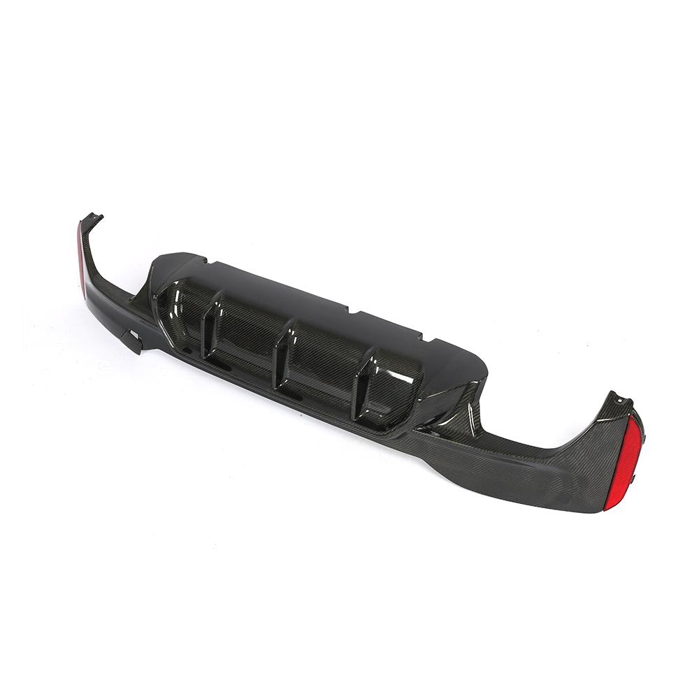 M5 Style Carbon Fiber Rear Diffuser for BMW 5 Series G30 (2017-2020)